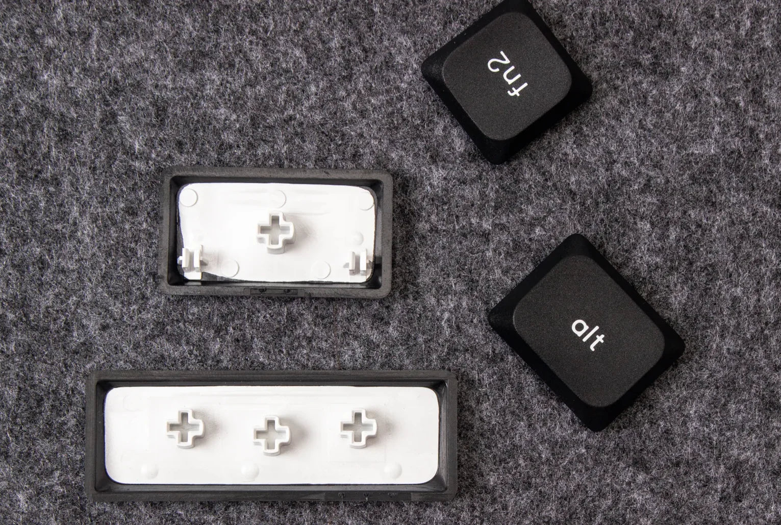 Low Profile Double Shot PBT LSA Keycap Set V2
