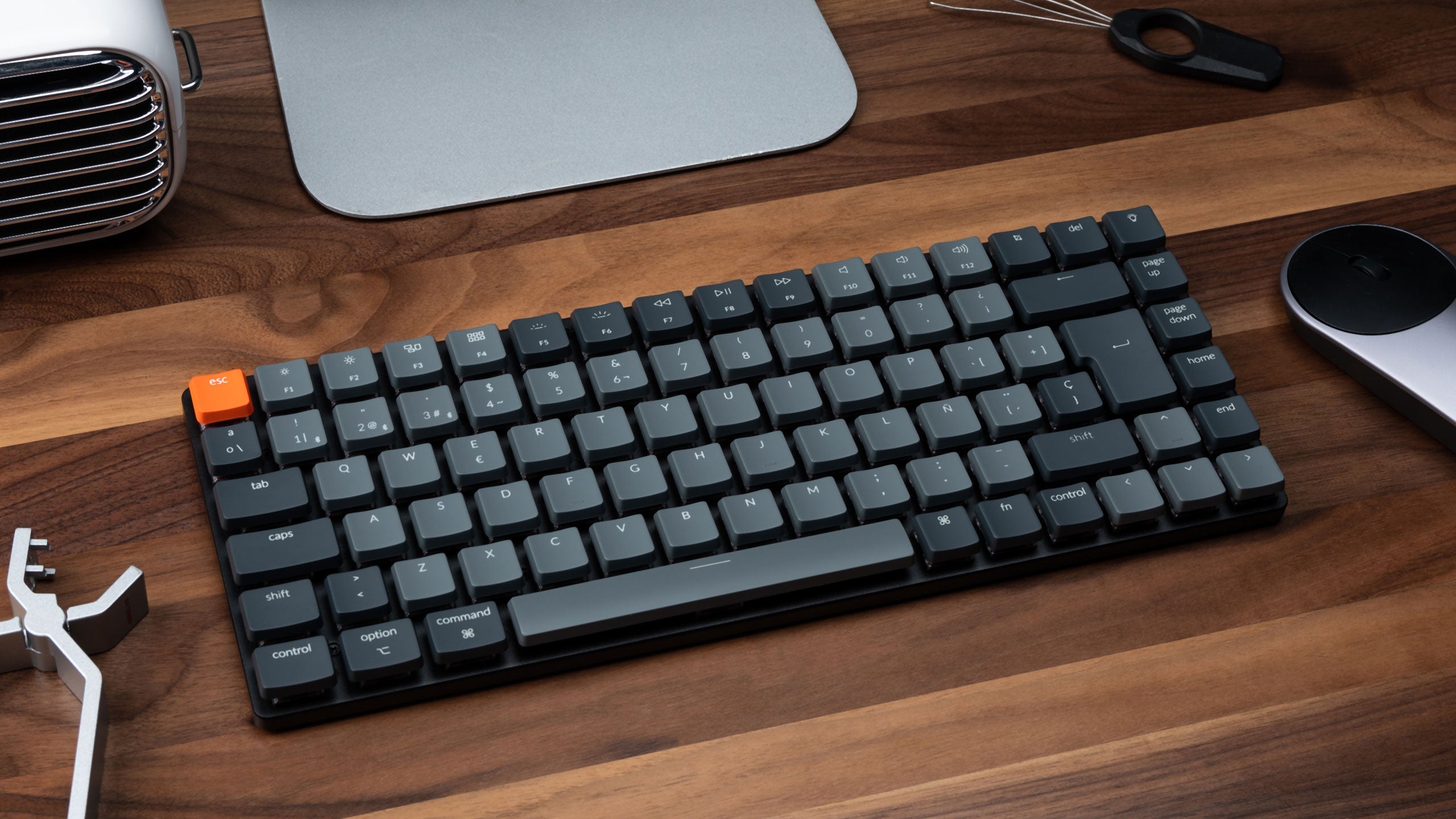 Keychron K3 Ultra-slim Wireless Mechanical Keyboard (Spanish ISO-ES Layout) - Version 2