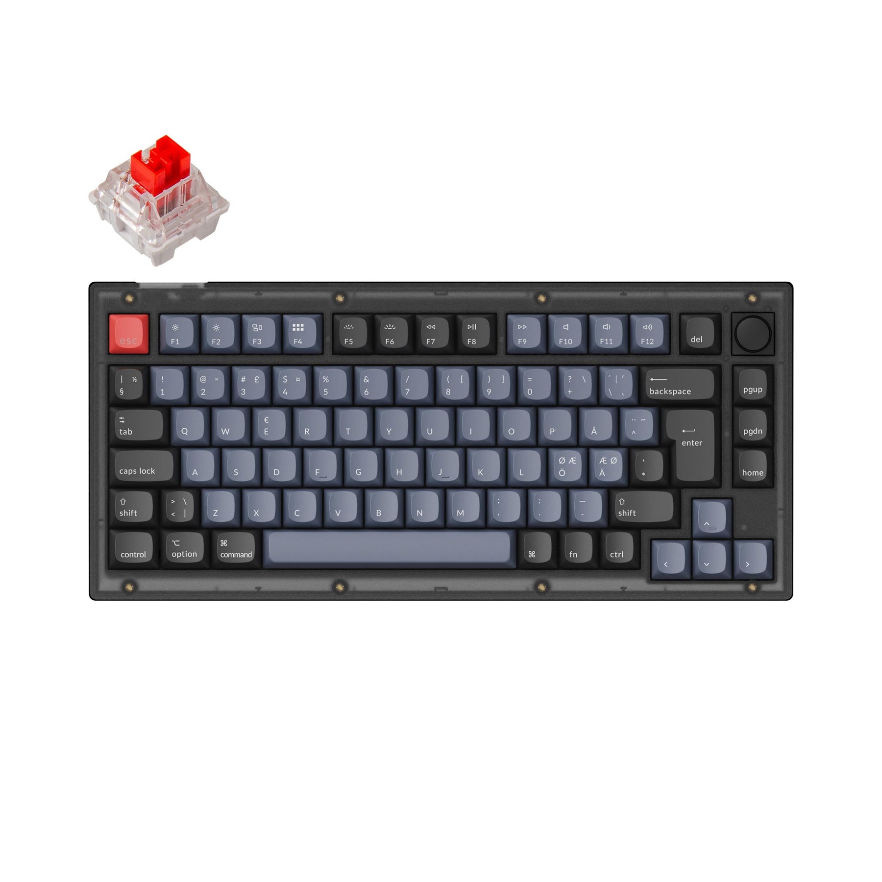 Keychron Spanish Layout ABS Full Set Keycap Set