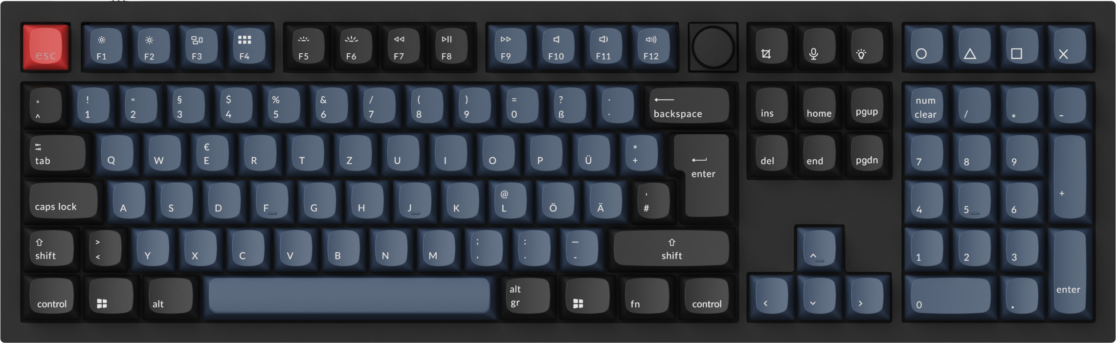 Keychron Q6 ISO Full Size Custom Mechanical Keyboard