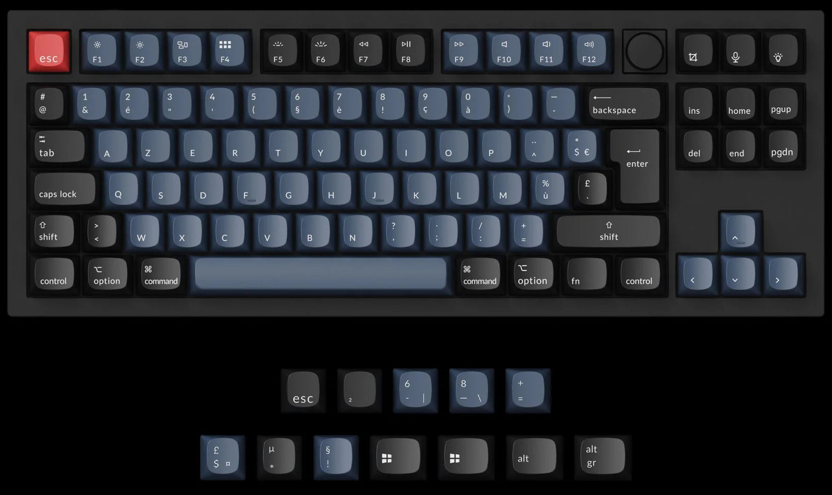 Keychron Q3 80% TKL Custom Mechanical Keyboard