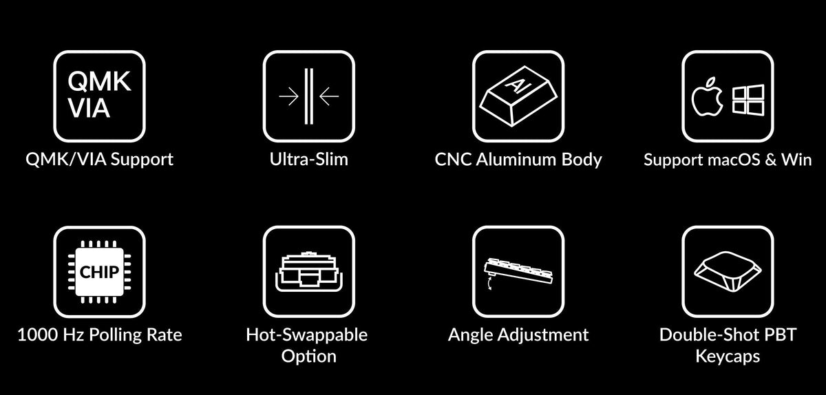 Features of Keychron S1 QMK Custom Mechanical Keyboard