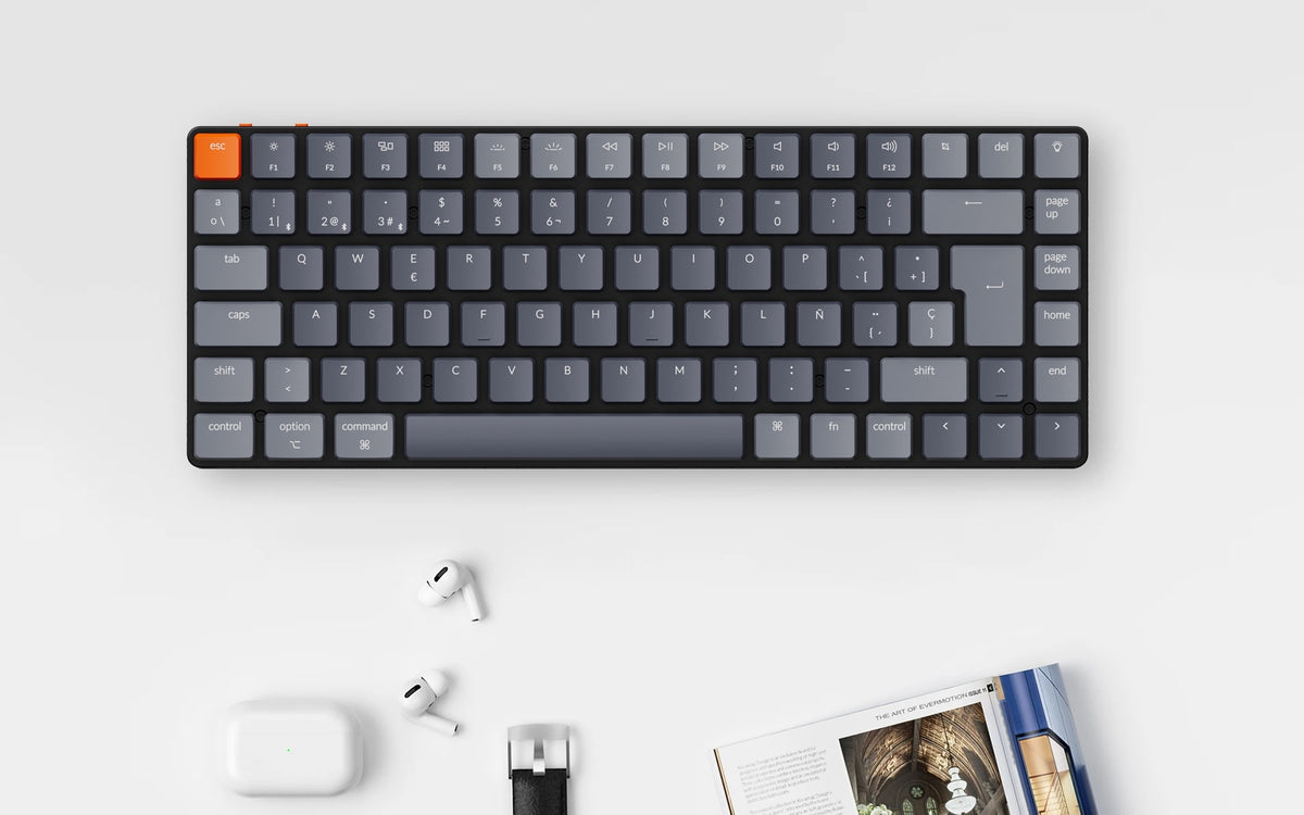 Keychron K3 Ultra-slim Wireless Mechanical Keyboard (Spanish ISO-ES Layout) - Version 2