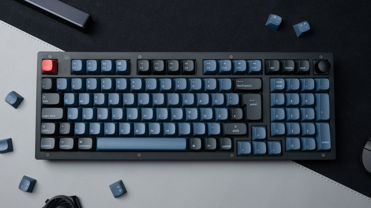 Keychron V5 QMK Custom Mechanical Keyboard ISO Layout Collection