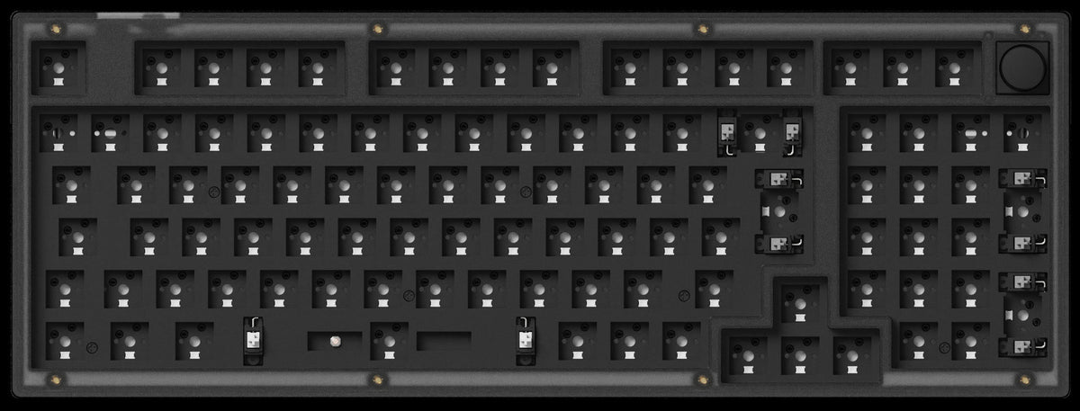 Keychron V5 QMK VIA custom mechanical keyboard ISO layout