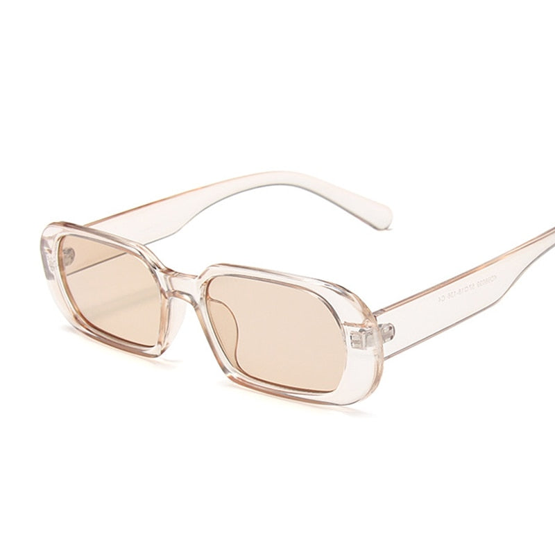 Brand Oval Square Sunglasses