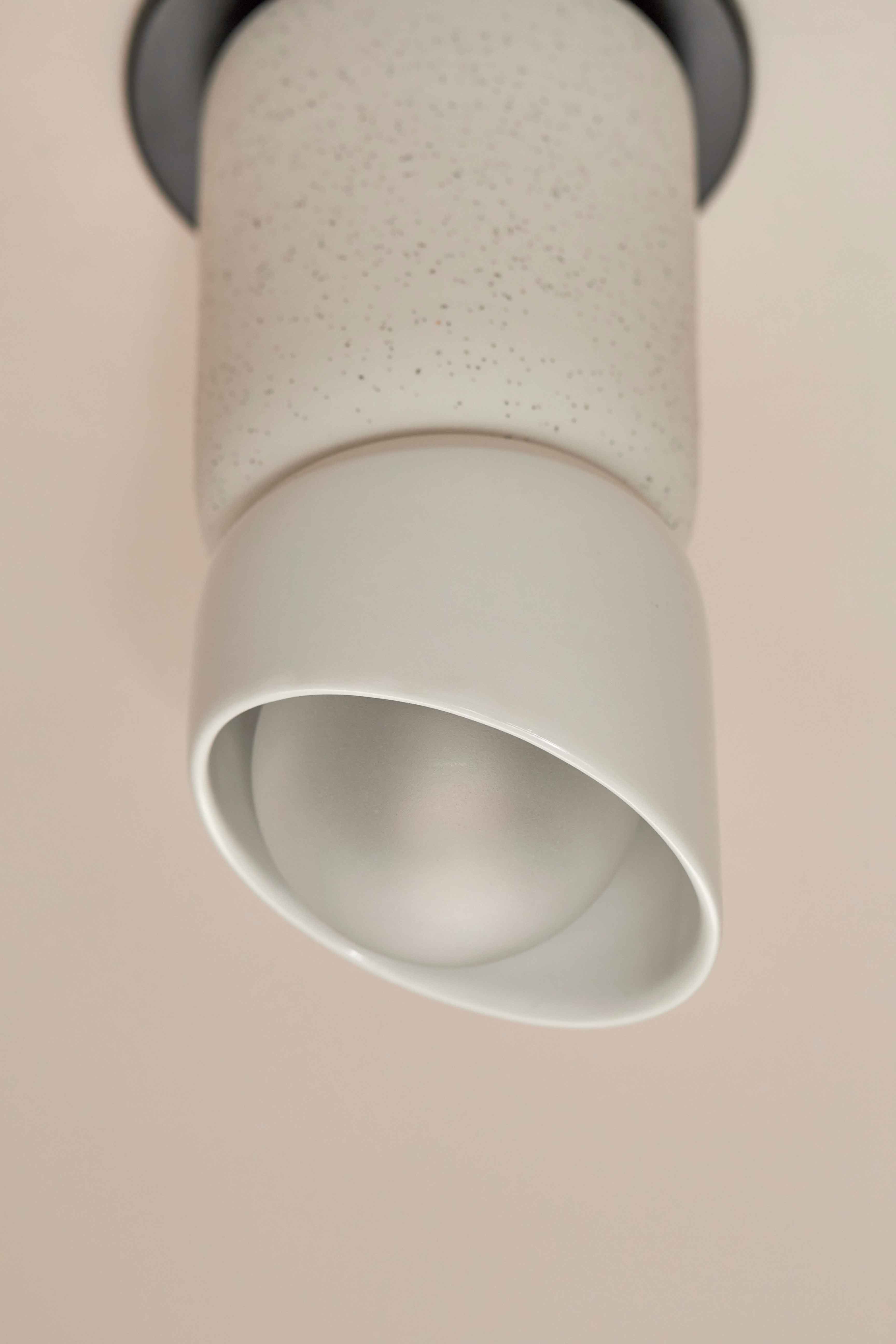 Terra 1.5 Ceiling Light, Slim Base Adapter. Image by Lawrence Furzey