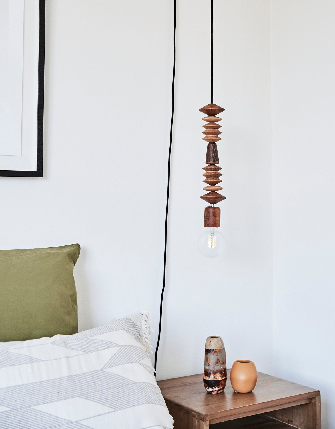 Bright Beads Africa Pendant Light. Photographed by Kristina Soljo.