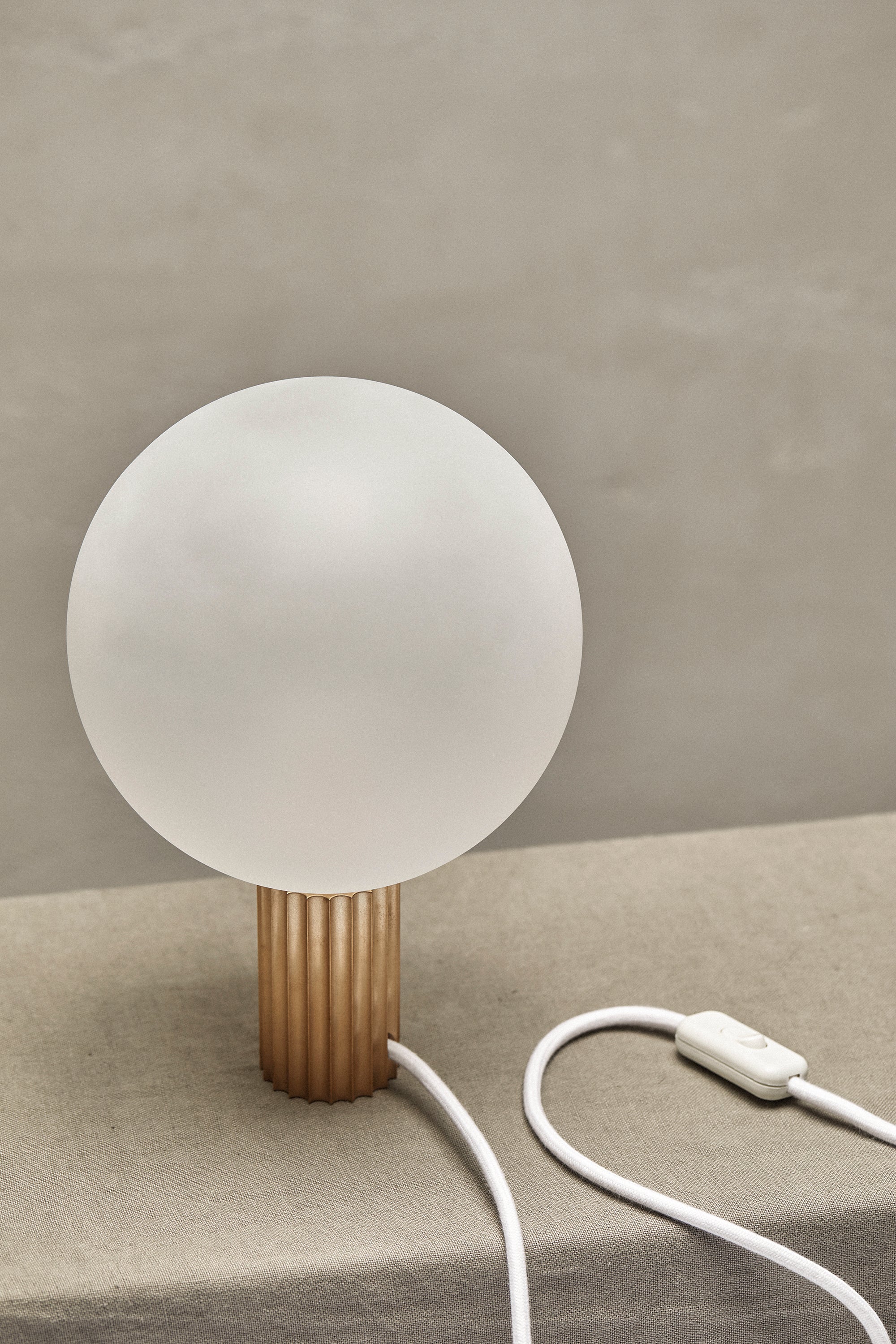 Attalos Table Lamp G200. Photographed by Lawrence Furzey.