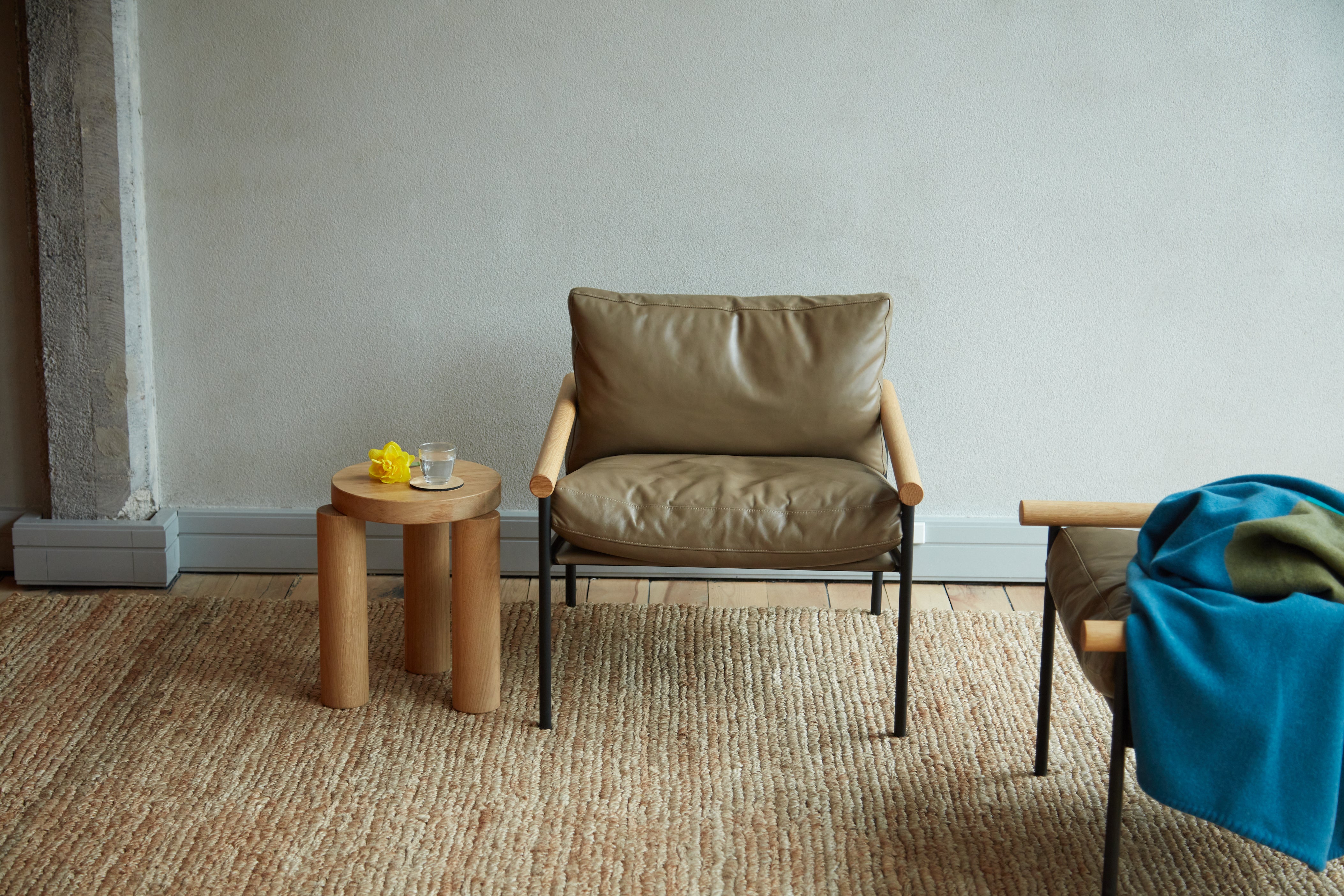 Nodi Looped Jute Rug Natural