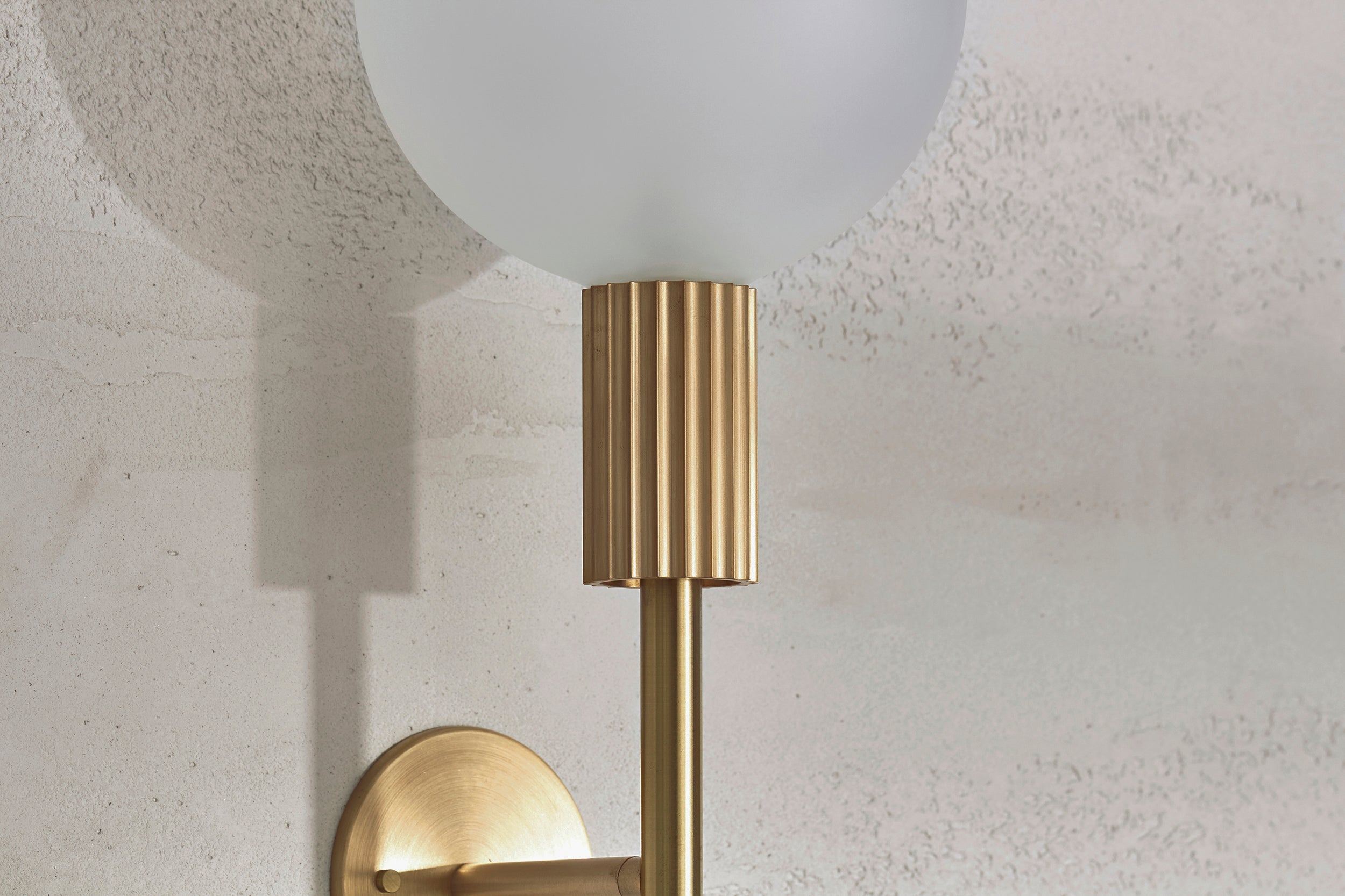 Attalos Wall Light, G200 detail. Photographed by Lawrence Furzey.