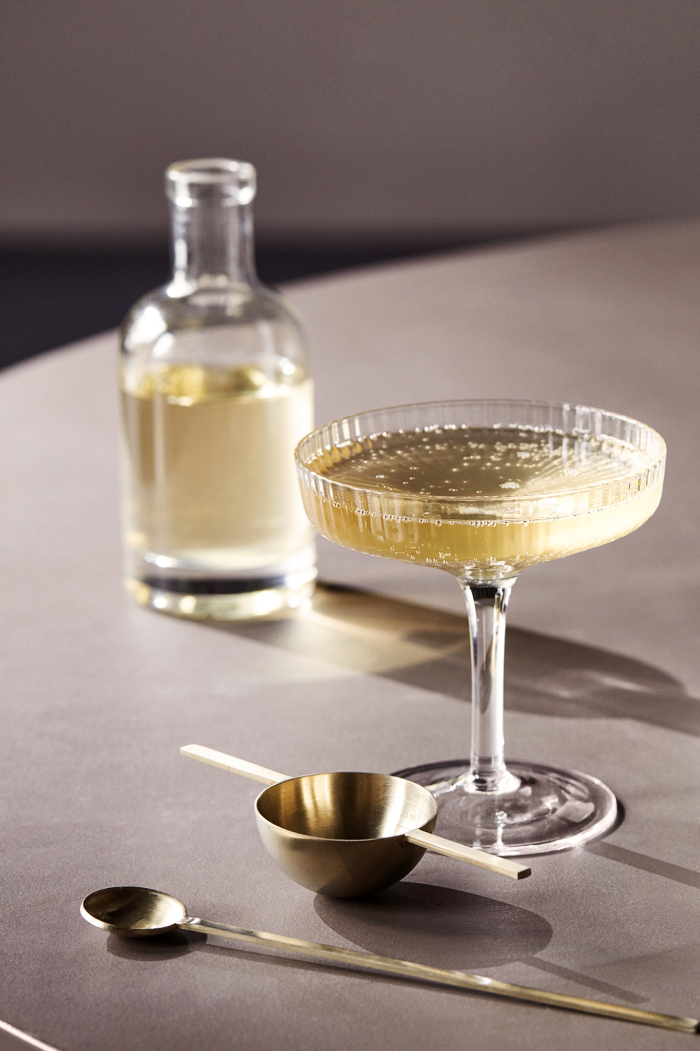 EDITING FERM LIVING - RIPPLE CHAMPAGNE SAUCER (SET OF 2)