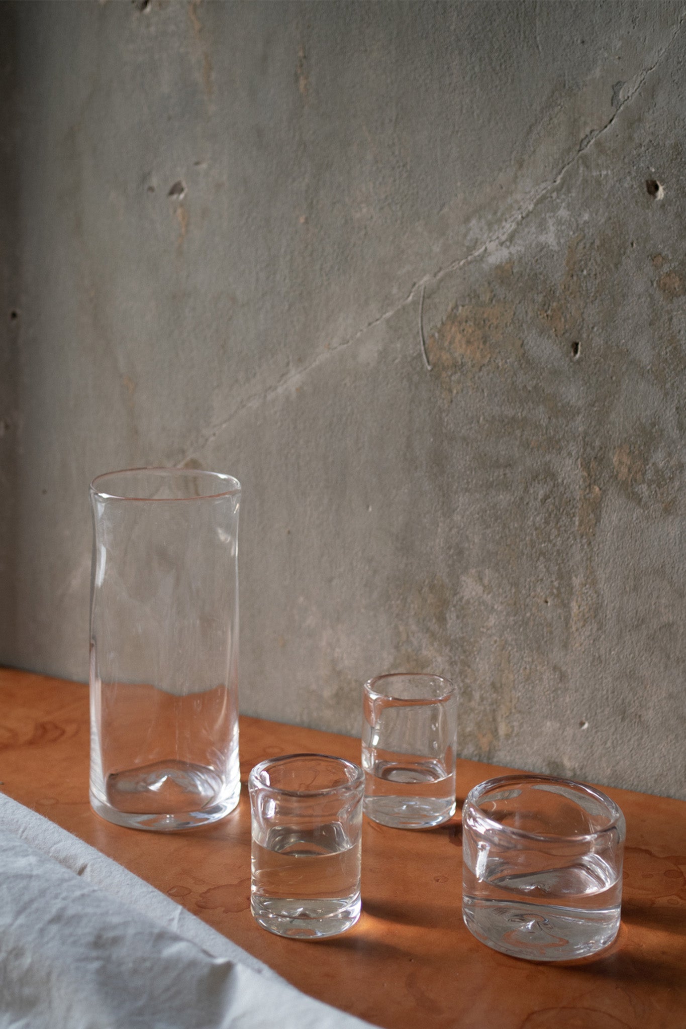 Frama 0405 Glass Wide with 0405 Glass Medium and 0405 Vase. Image by Frama
