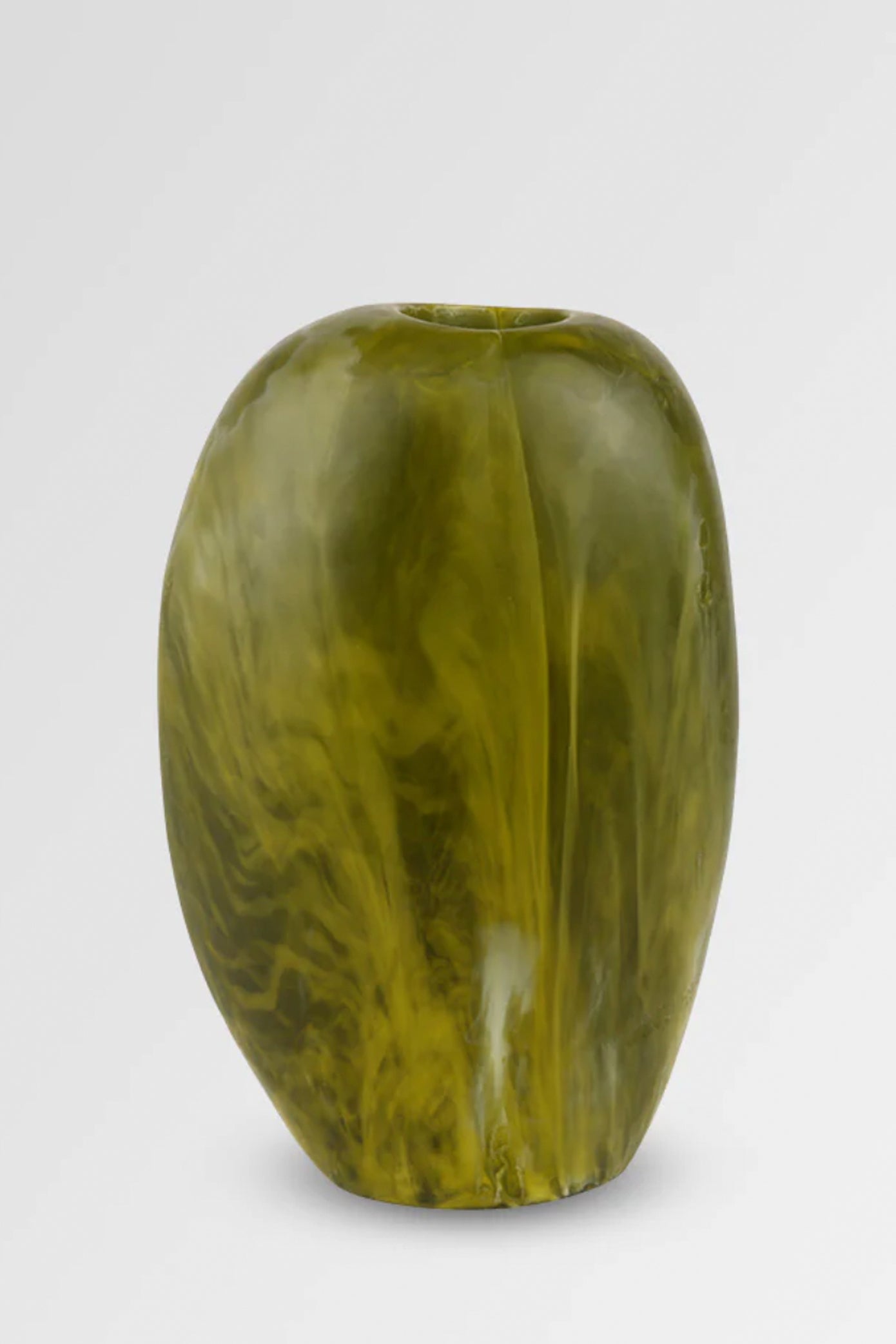 Dinosaur Designs - Bold Skipping Vase in Malachite 