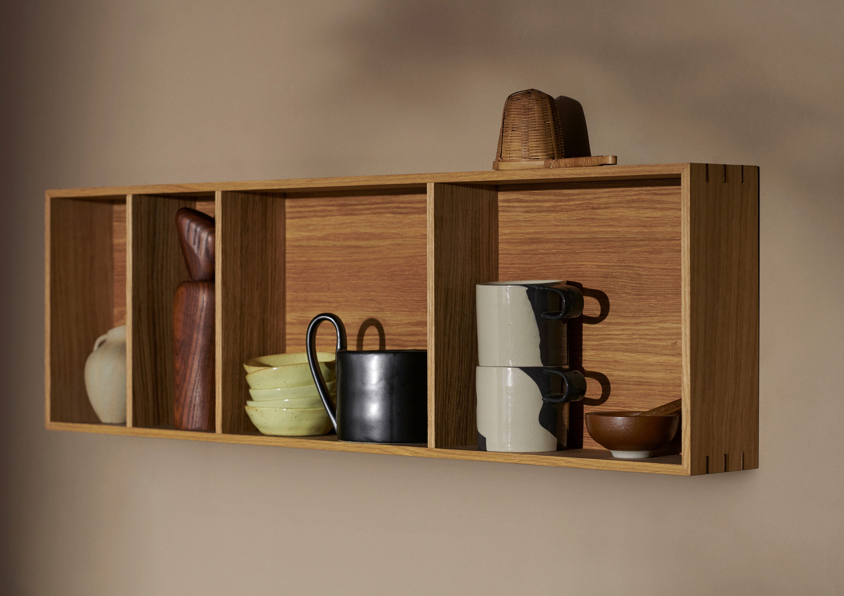 Ferm Living - Bon Shelf in Oiled Oak