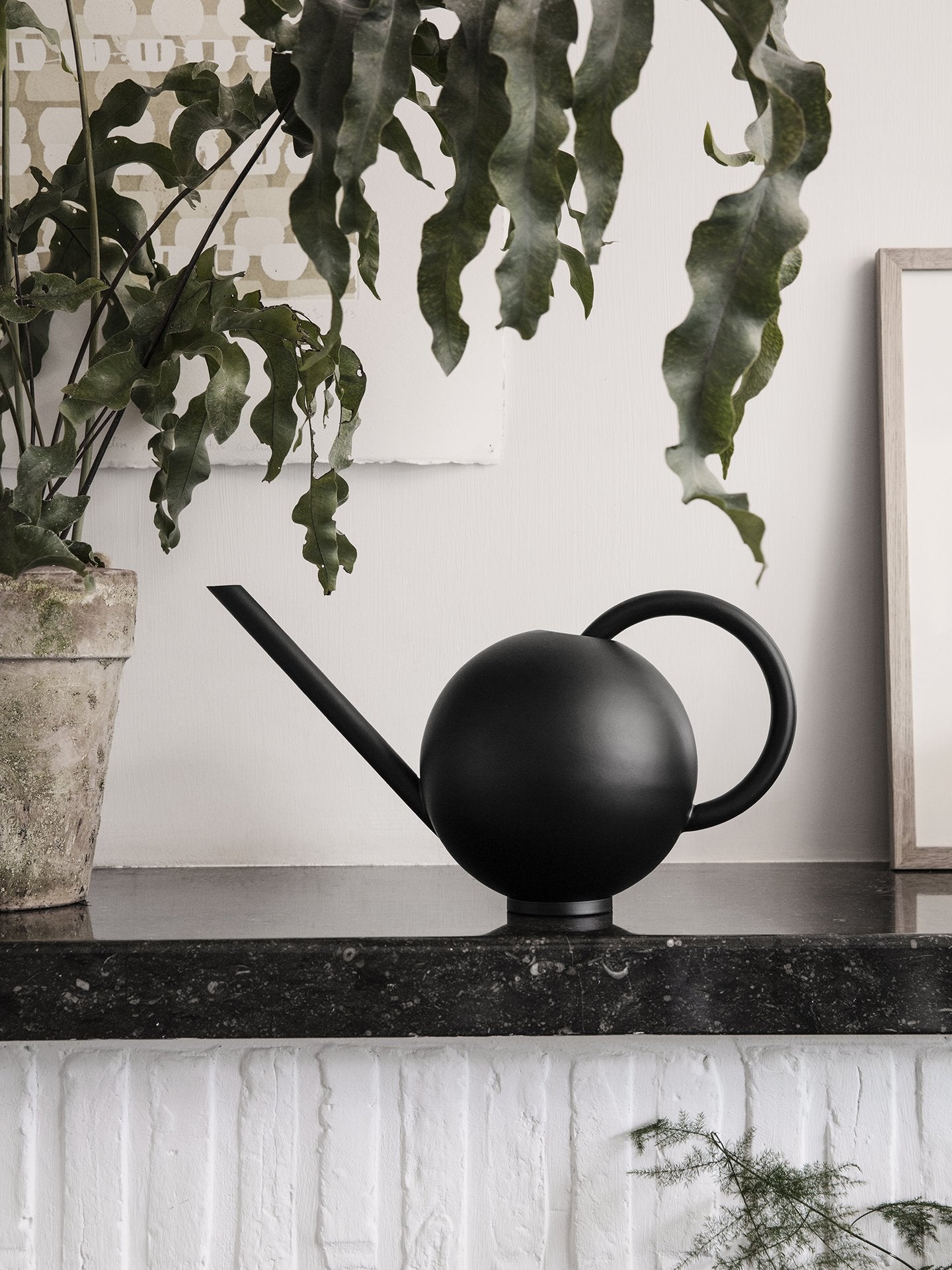 Ferm Living - Orb Watering Can in Black