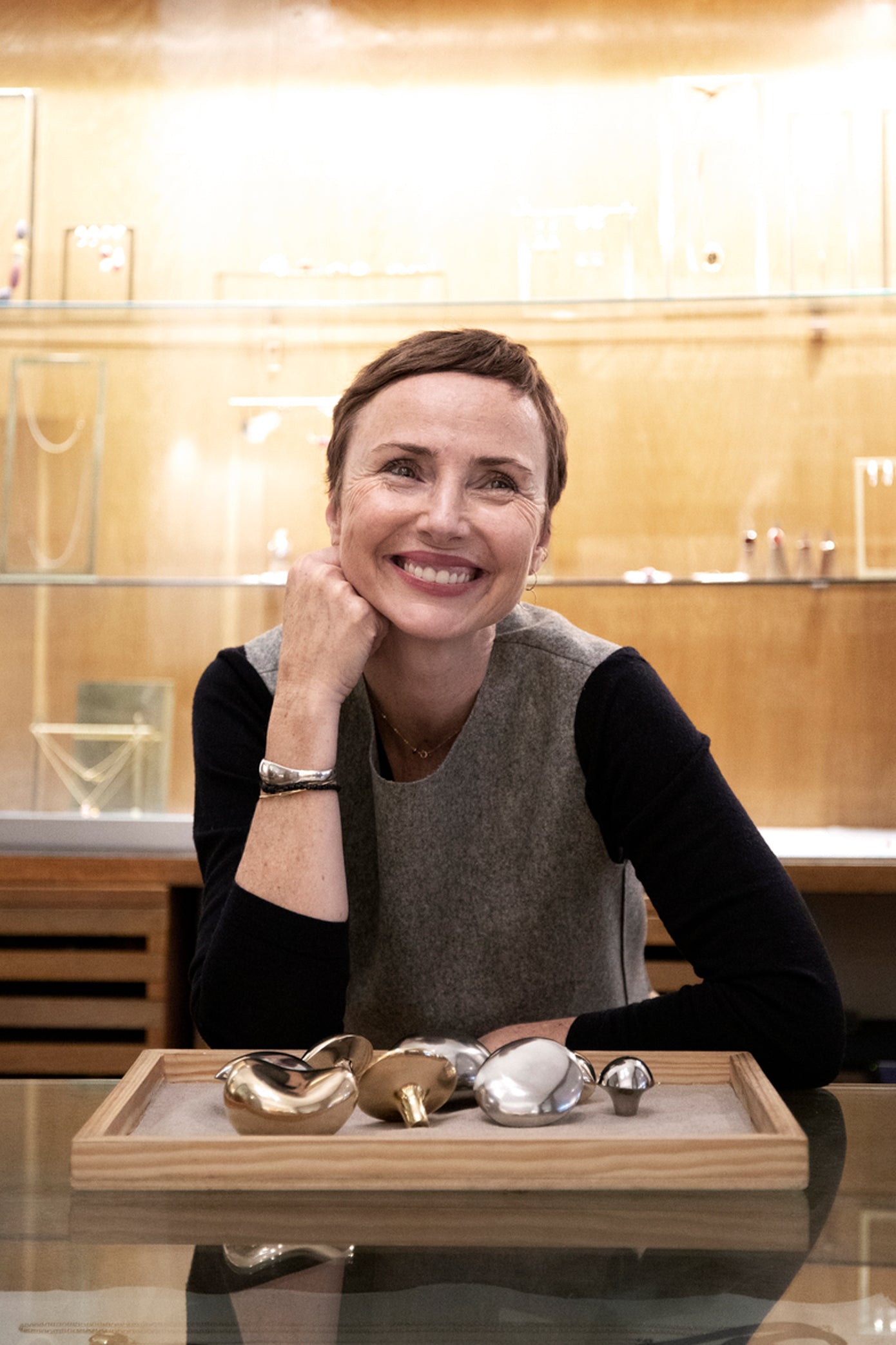 Helena Rohner in her studio