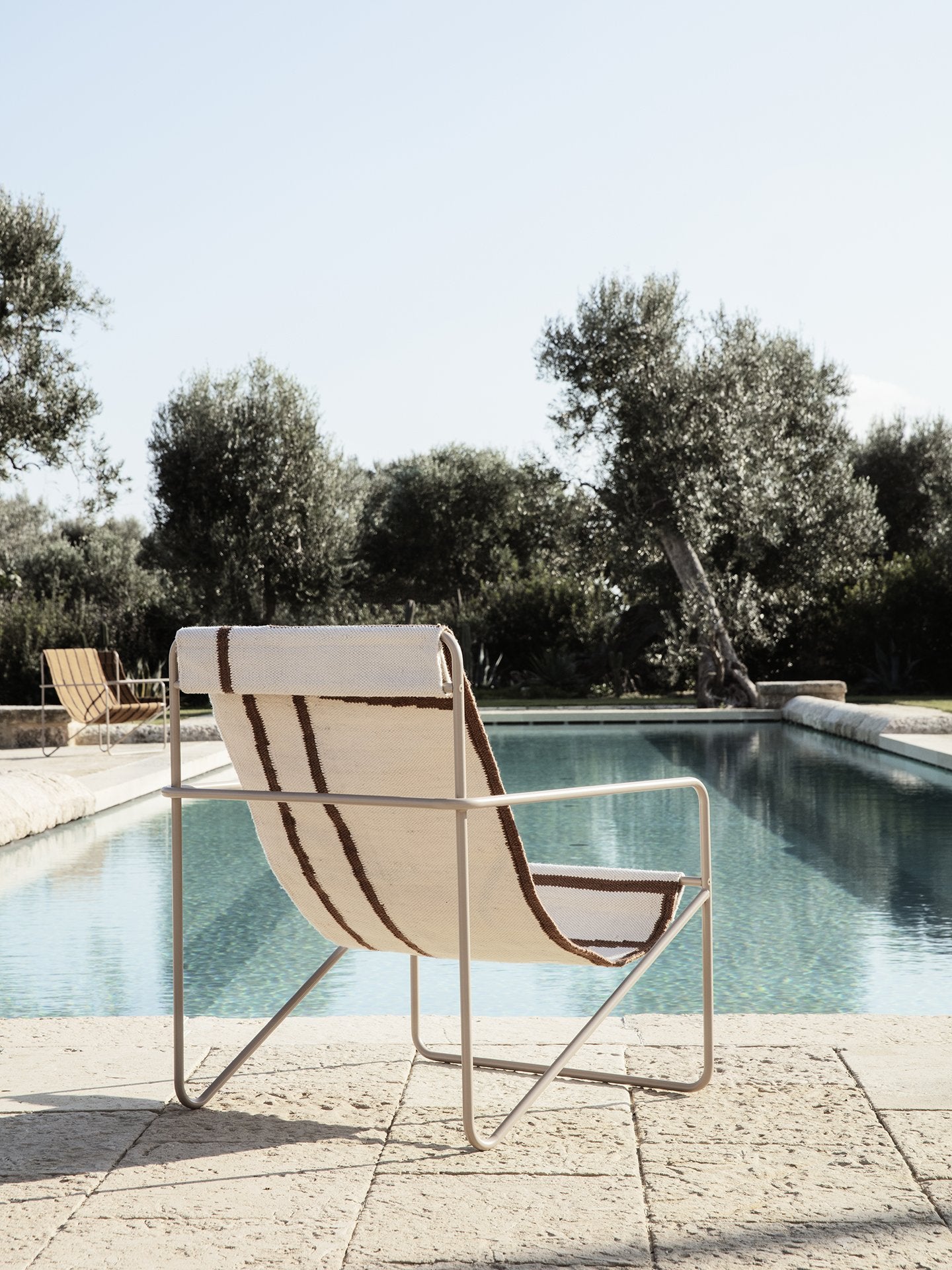 Ferm Living - Desert Lounge Chair in Cashmere Shape