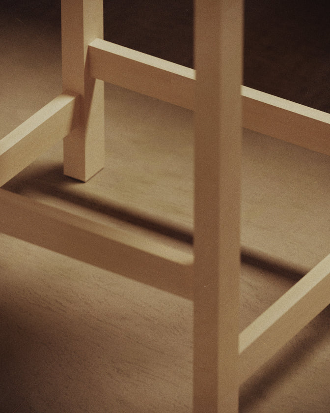 Detail of Frama Chair 01 in Natural Oil. Image by Frama