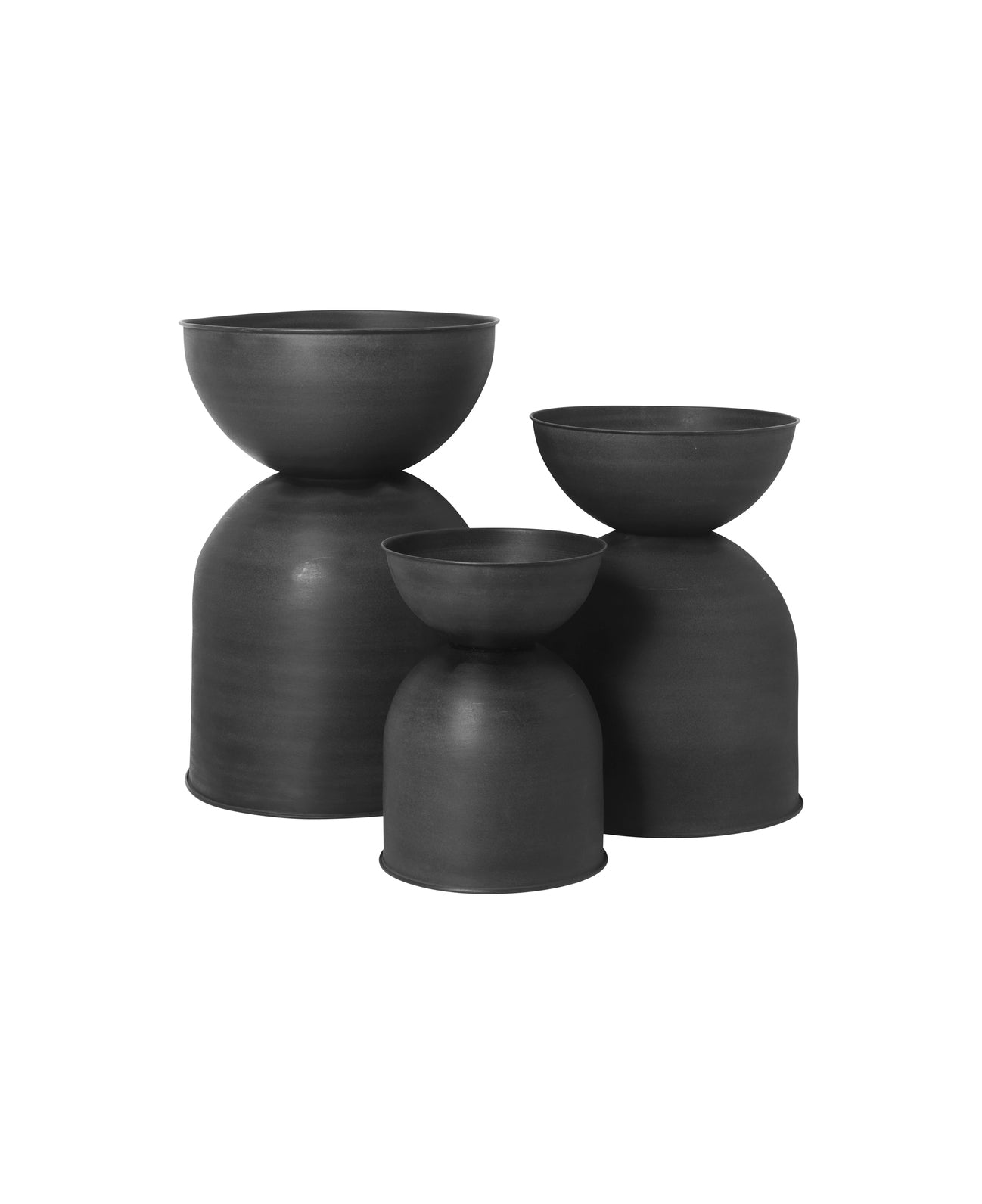 Hourglass Pot in small, medium & large