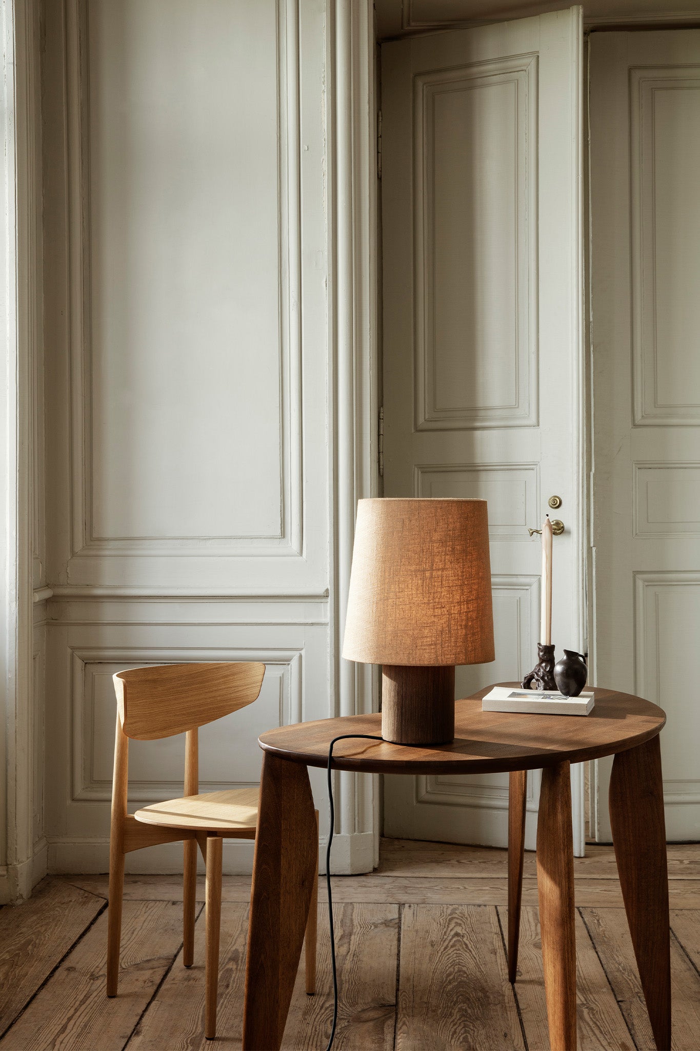 Herman Dining Chair Wood in Natural Oak. Image by Ferm Living