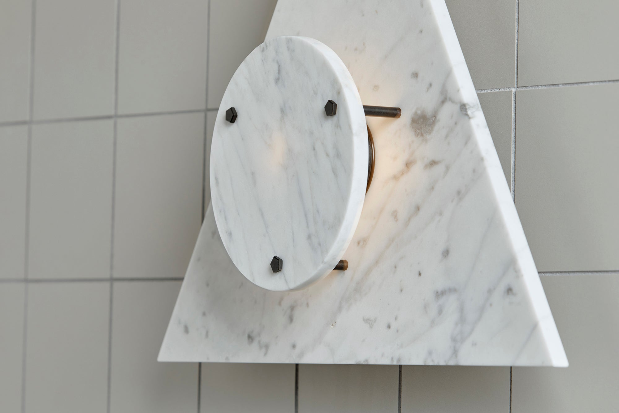 Marz Designs Feature Lighting - Bermuda Wall Light in Carrara White