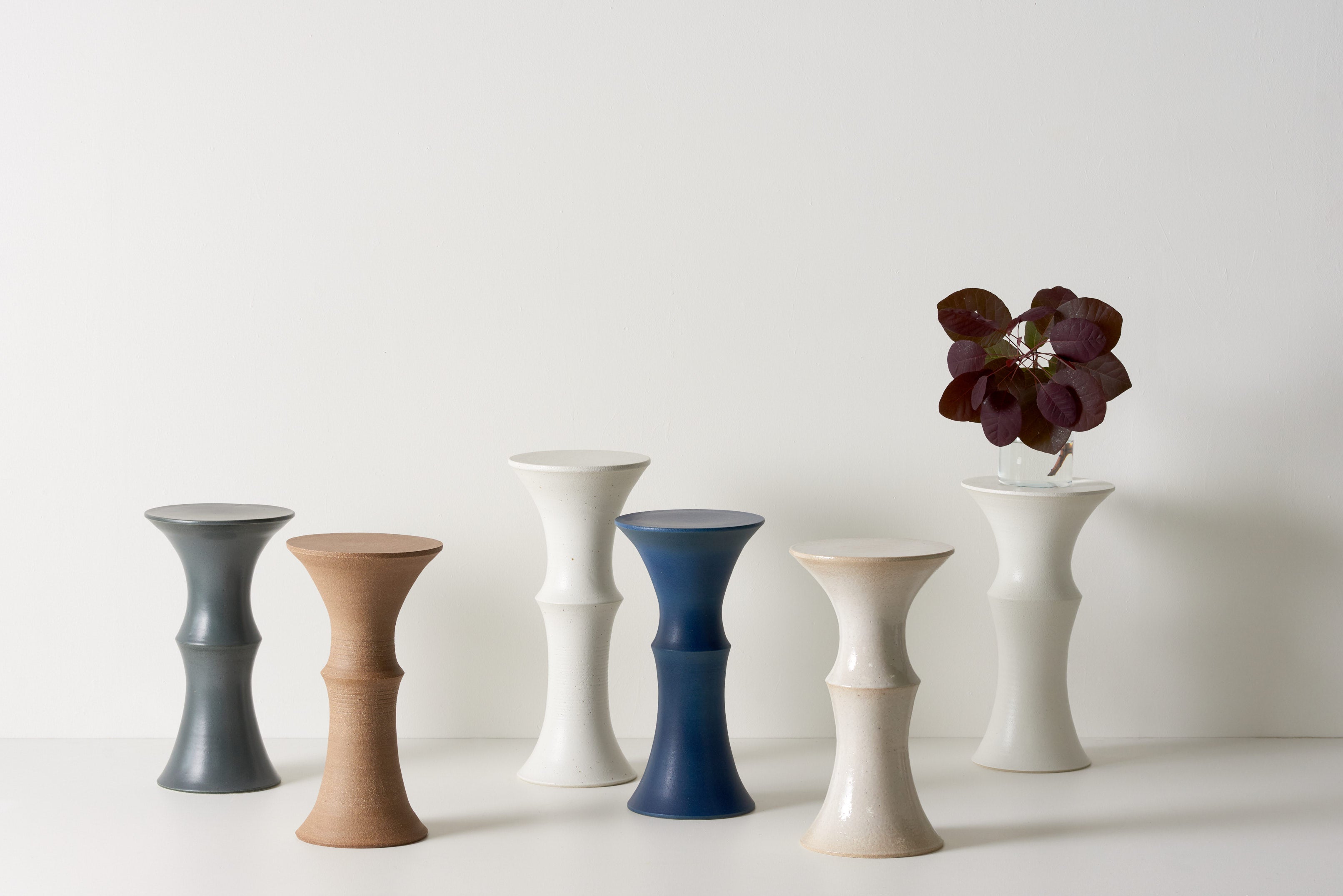 Alison Frith - Ceramic Plinth's in a variety of colours