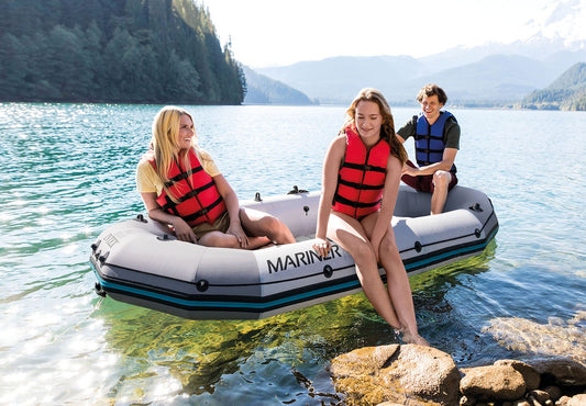 Intex Excursion 5 Inflatable Boat Set - 5 Person review