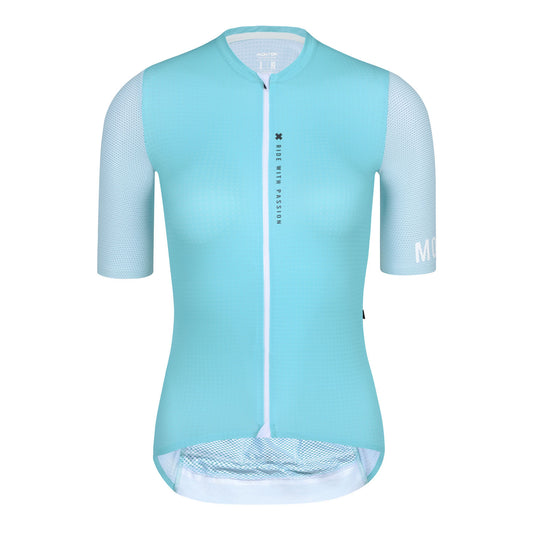 Womens Short Sleeve Cycling Jersey Urban Traveler Max White *