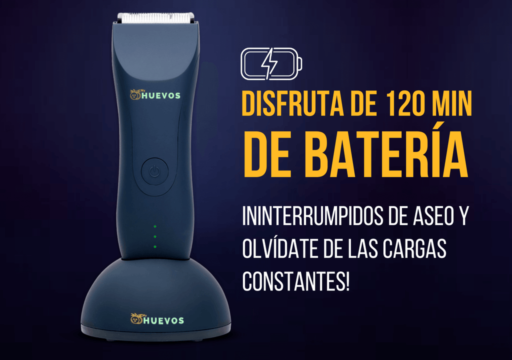 Afeitadora eléctrica corporal con batería de larga duración inalámbrica  MyHUEVOS