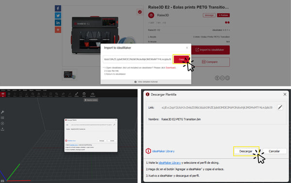 How to import print profiles in Ideamaker