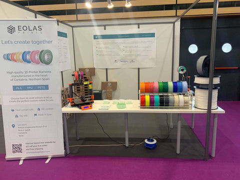 Eolas Prints at 3d print expo 2022 Lyon