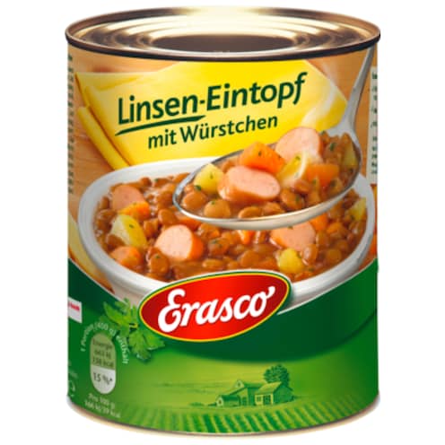 Erasco Linsen-Eintopf mit Würstchen 800 g