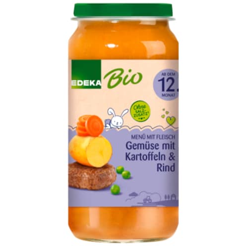 EDEKA Bio Gemüse mit Kartoffeln & Rind 250 g