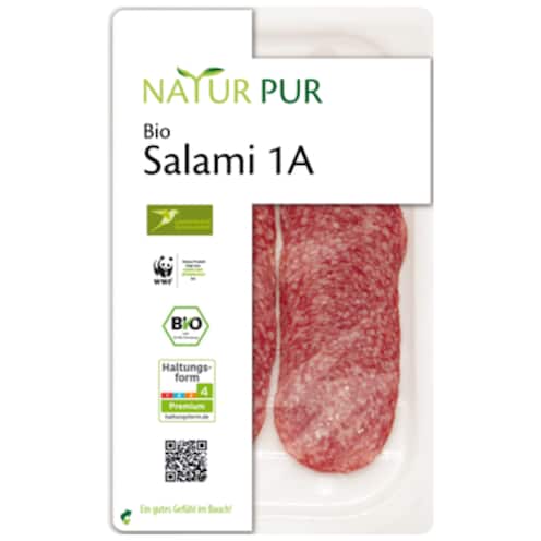 Natur Pur Bio Salami 1A 80 g