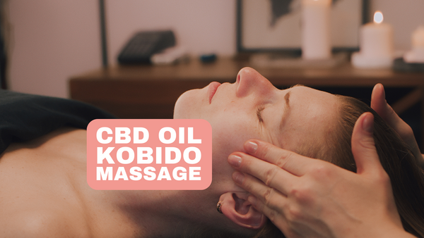 Japanische Kobido-Gesichtsmassage und CBD-Öl