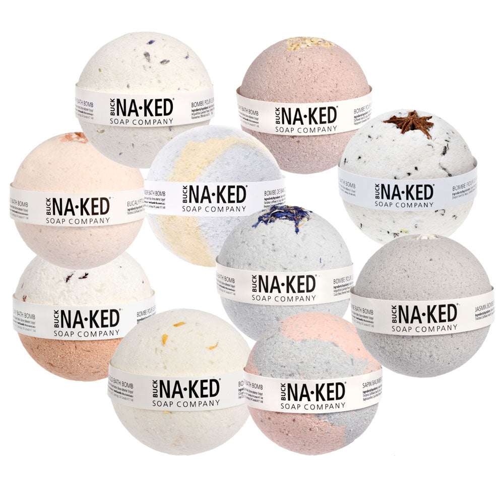 different bath bomb scents