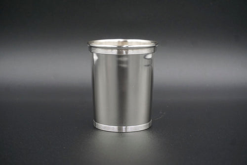 New Sterling Silver Mint Julep Cup - Beaded Border – Atlanta Silver