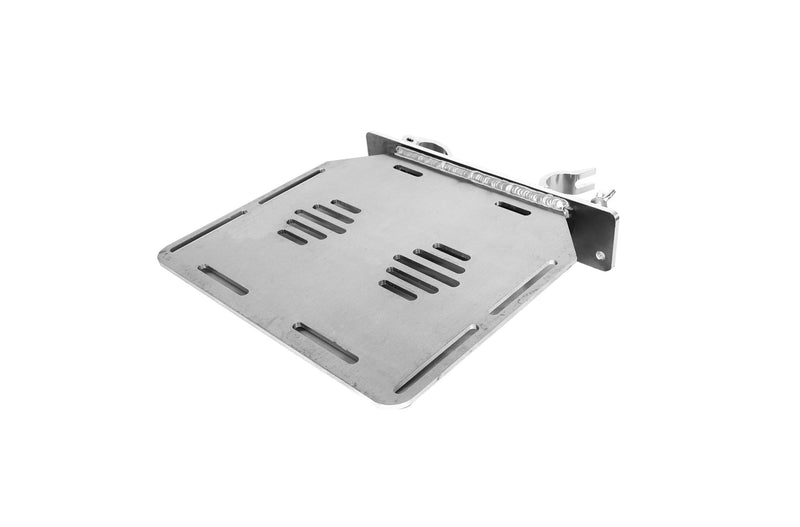 ThunderZ TZ1016, Aluminum Truss Shelf with Dual Clamps - 16x16 Inch ThunderZ TZ1016, Aluminum Truss Shelf with Dual Clamps - 16x16 Inch