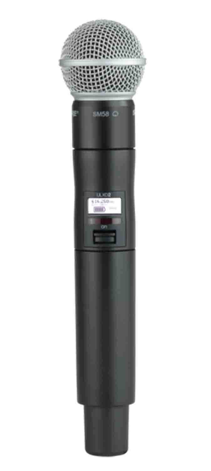 Shure ULXD2/SM58 Digital Handheld Wireless Microphone Transmitter with SM58 Capsule
