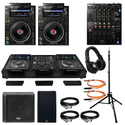 Professional DJ Equipment Bundle Package
