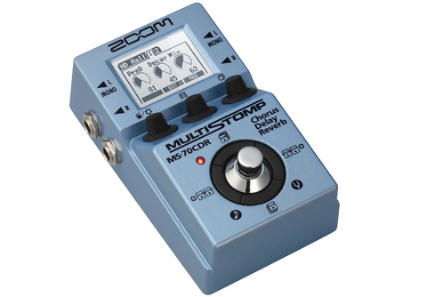 Zoom MS-70CDR MultiStomp Chorus Reverb Pedal - Hollywood DJ