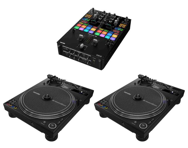 Reloop RP-8000MK2 Turntable + Elite DJ Mixer DJ Equipment Package