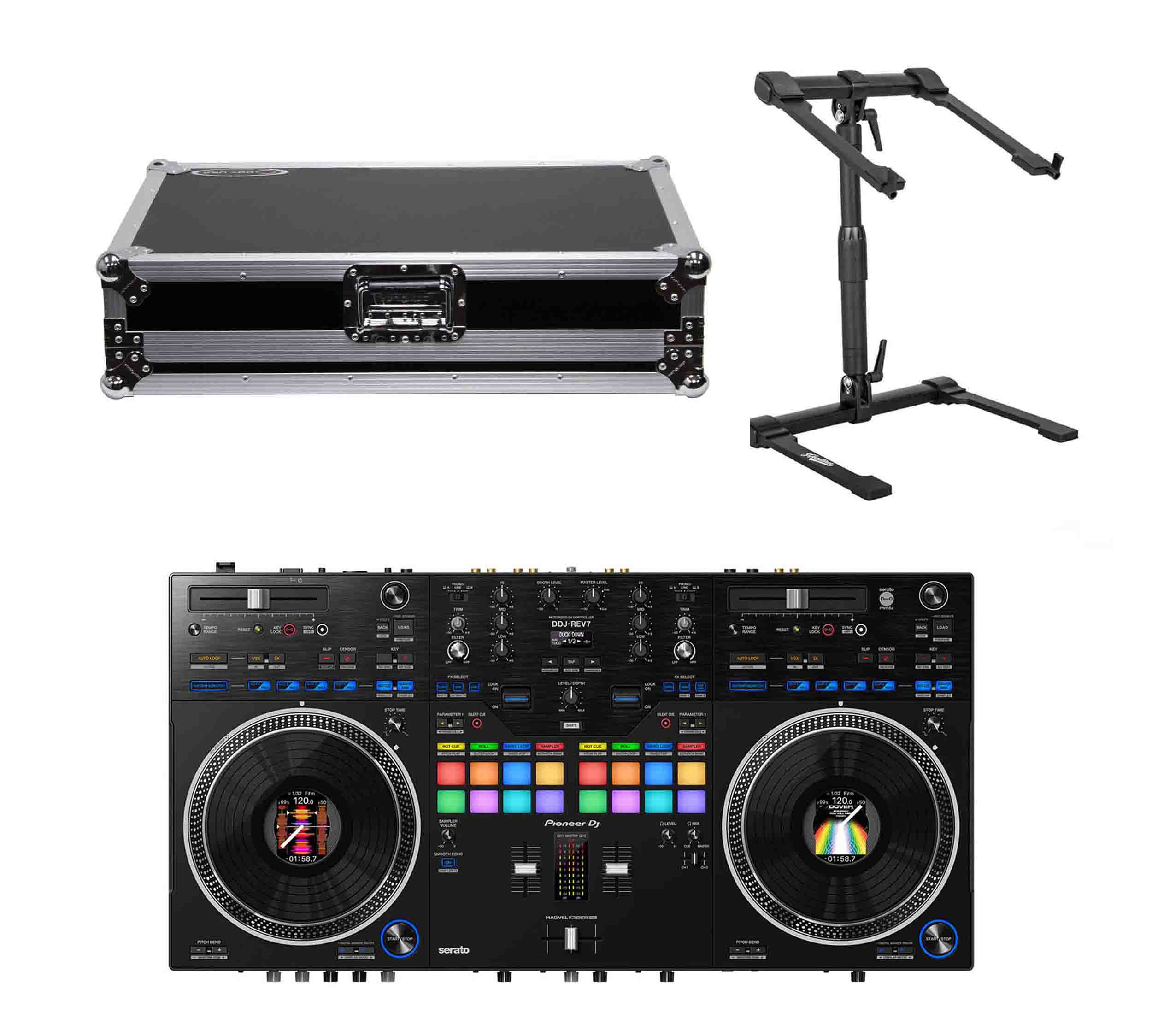 B-Stock: Pioneer DJ DDJ-FLX4 2-Channel DJ Controller for Rekordbox and