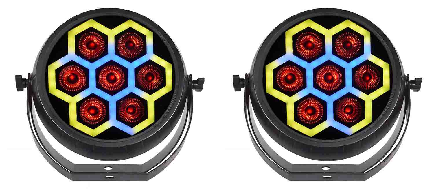 JMAZ Versa Flex Par TRI60 LED Par w/ 220 3-in-1 RGB SMD LEDs