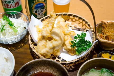 gà chiên Tempura (gà toriten)