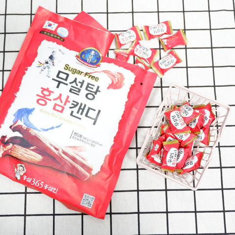 Kẹo hồng sâm không đường Geumsan 500g