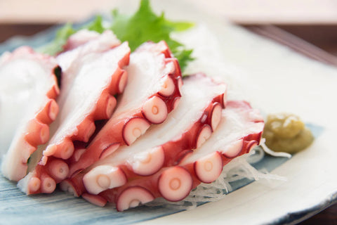 Sashimi bạch tuộc