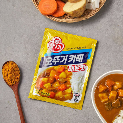 Bột Ca Ri Hơi Cay Ottogi 100g Teobokki Store Teobokki