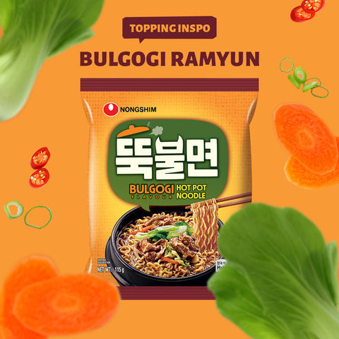 Mì bulgogi bò sốt tiêu Nongshim 115g